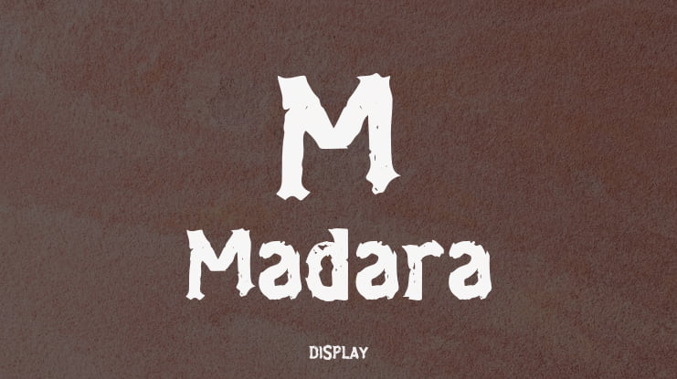 M Madara Font