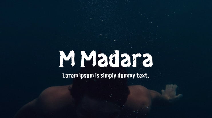 M Madara Font