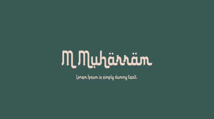 M Muharram Font