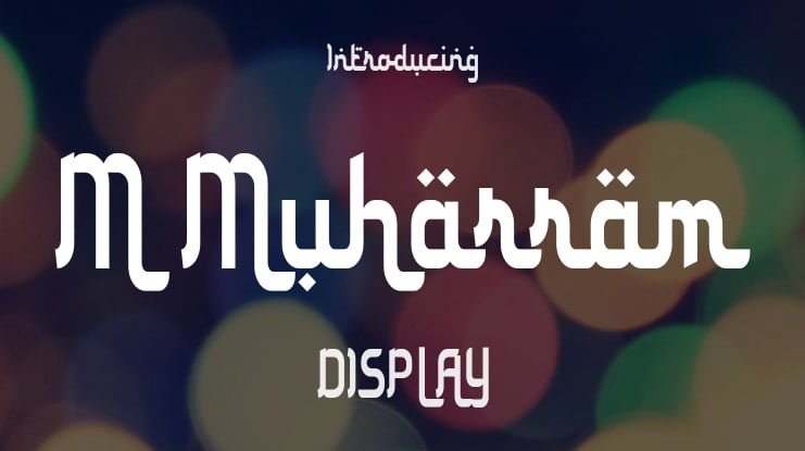 M Muharram Font