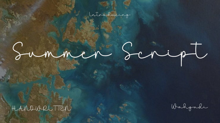 Summer Script Font Family