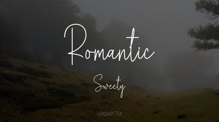 Romantic Sweety Font