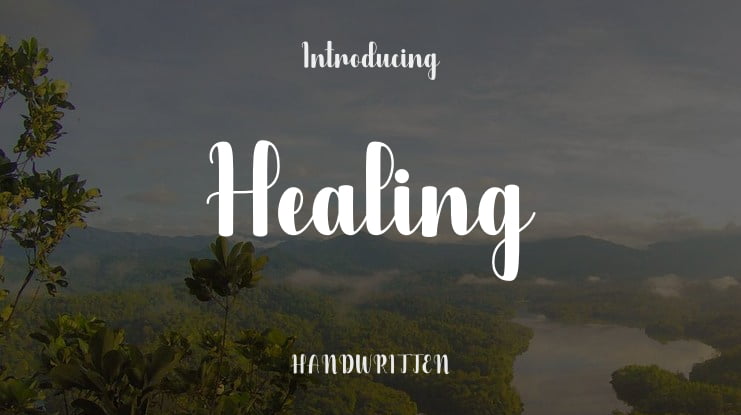 Healing Font