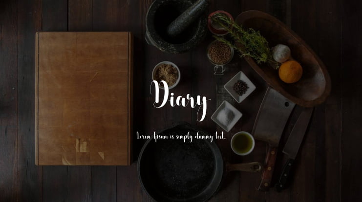 Diary Font