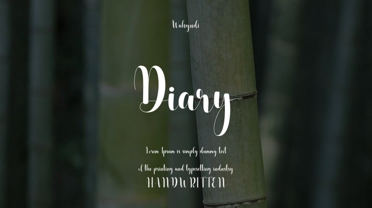 Diary Font