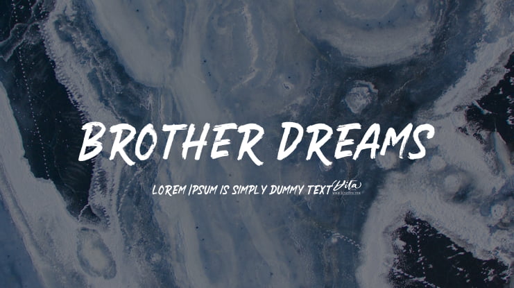 Brother Dreams Font