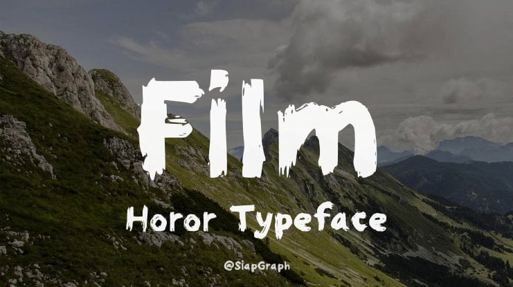 Film Horor Font