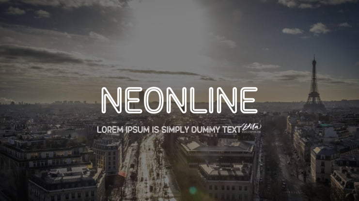 Neonline Font