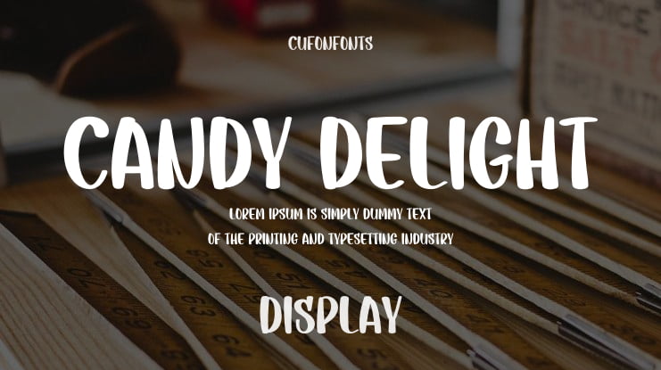 Candy Delight Font