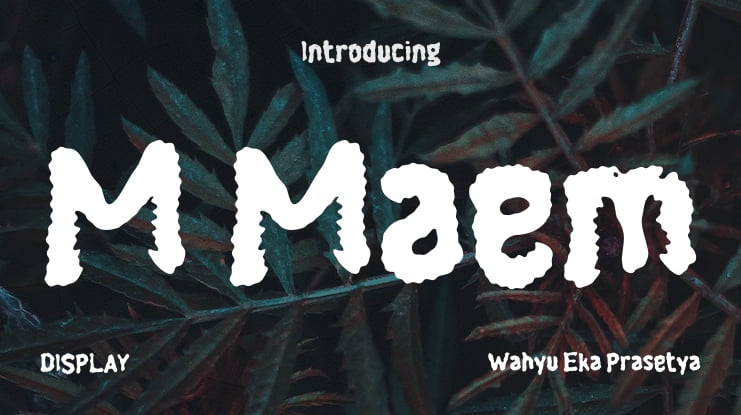 M Maem Font