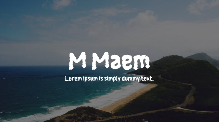 M Maem Font