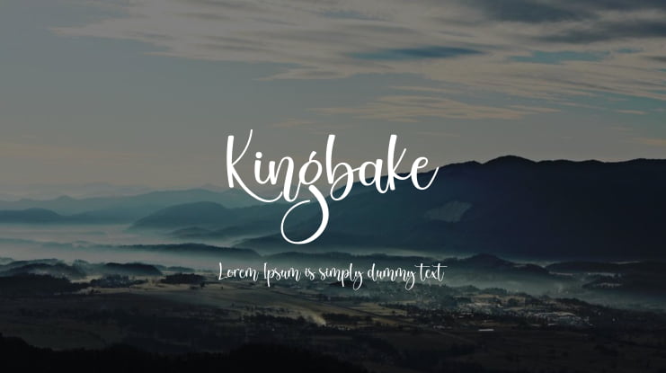 Kingbake Font