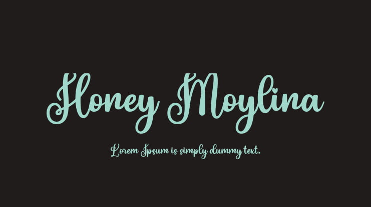 Honey Moylina Font