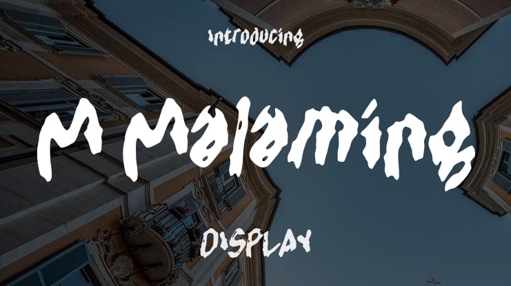 M Malaming Font