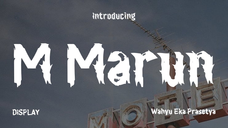 M Marun Font