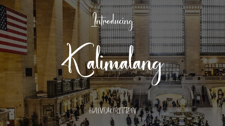 Kalimalang Font