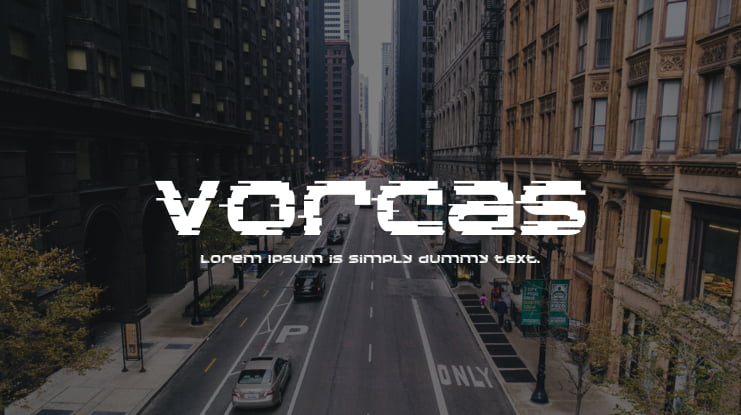 Vorcas Font