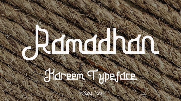 Ramadhan Kareem Font