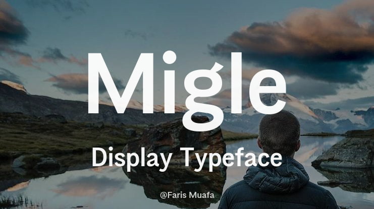 Migle Display Font