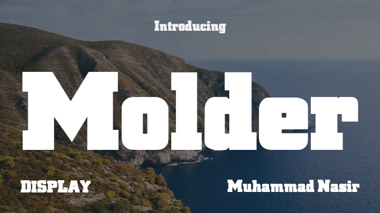 Molder Font