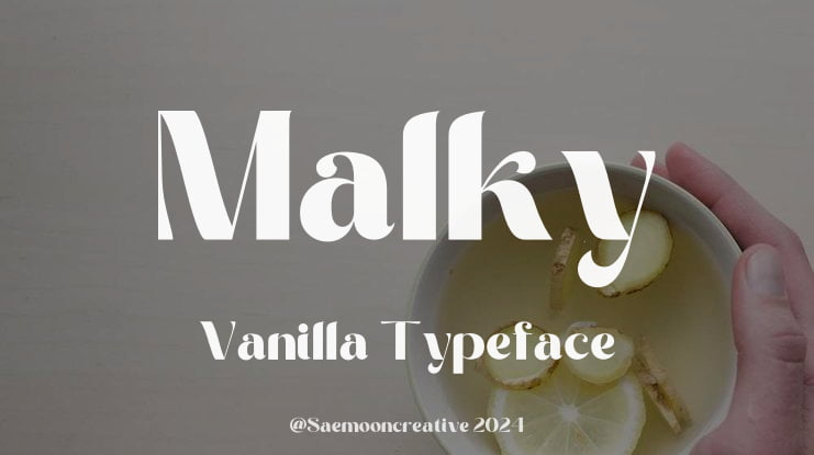 Malky Vanilla Font