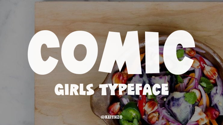 Comic Girls Font