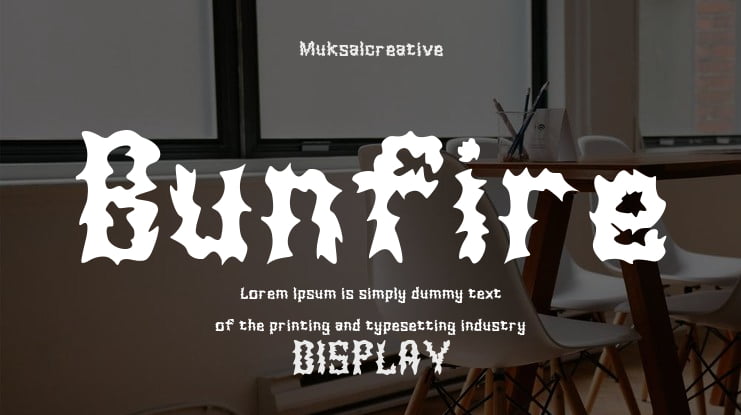 Bunfire Font