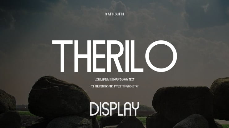 Therilo Font Family