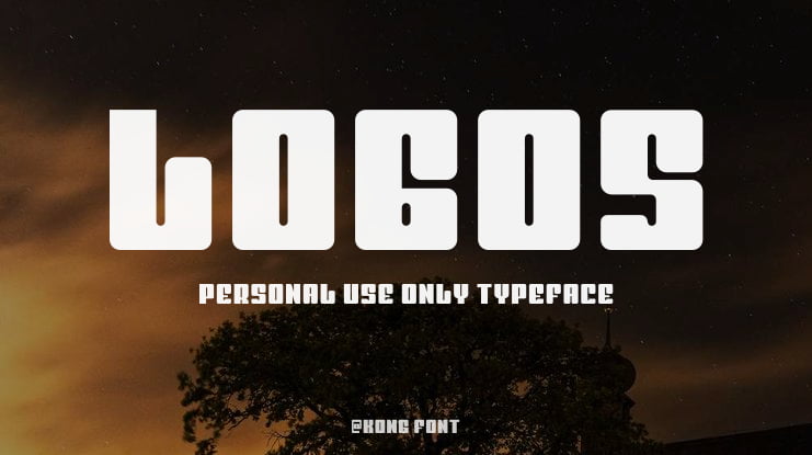 Logos PERSONAL USE ONLY Font