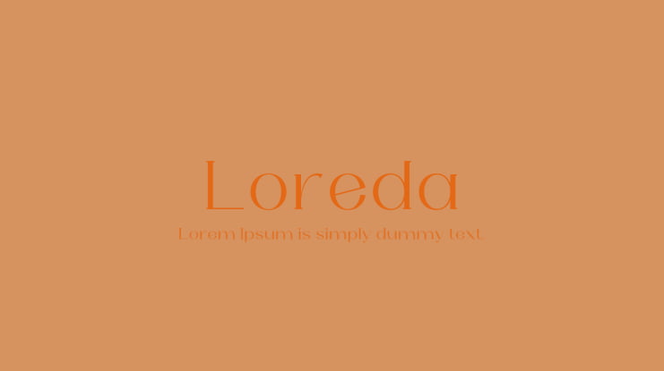 Loreda Font Family