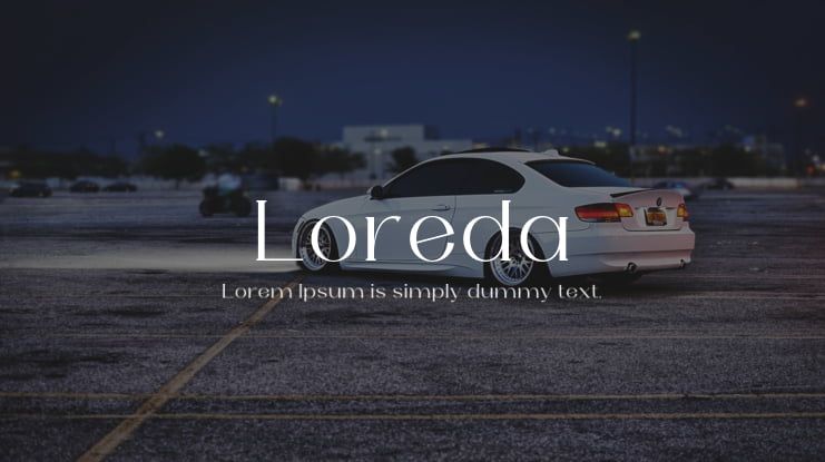 Loreda Font Family