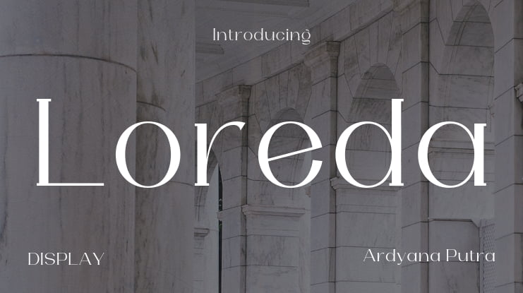 Loreda Font Family