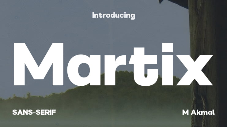 Martix Font