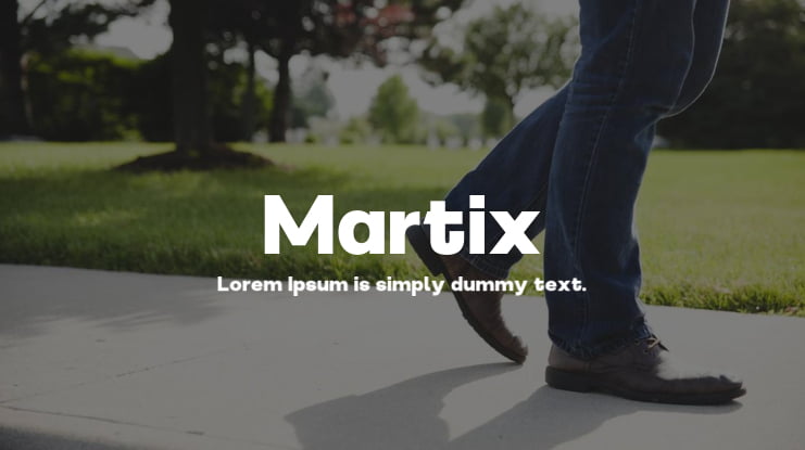 Martix Font