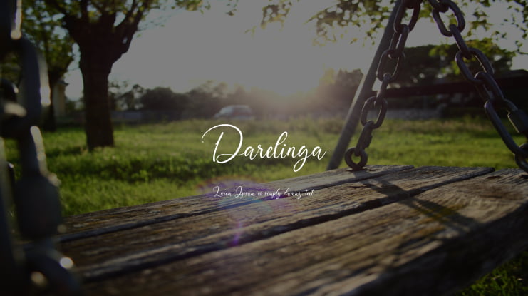 Darelinga Font