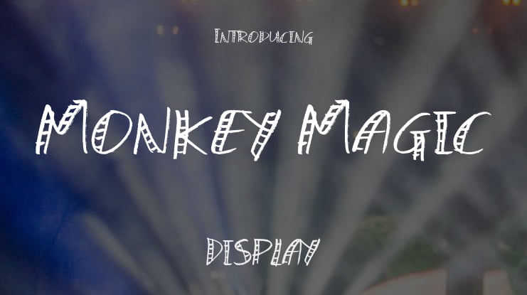 Monkey Magic Font