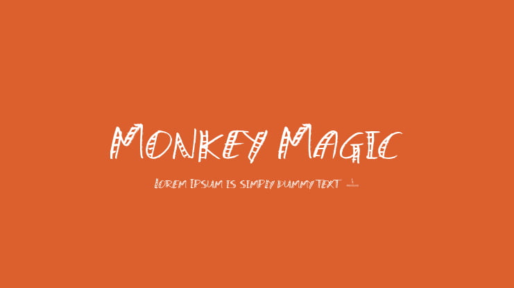 Monkey Magic Font