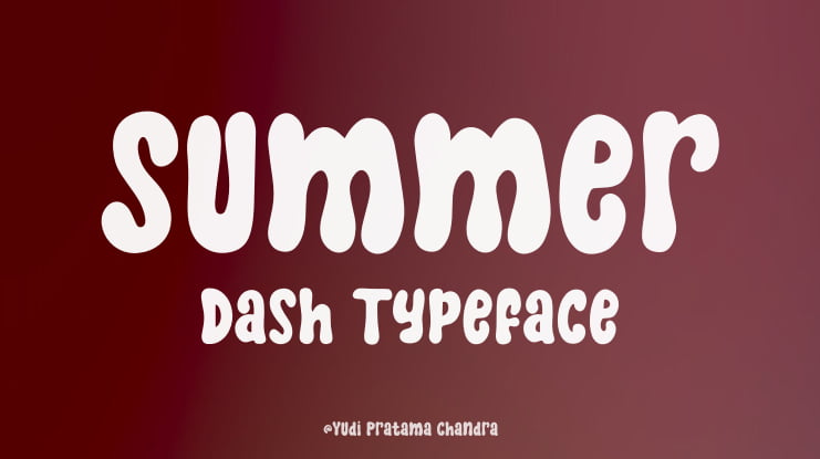 Summer Dash Font : Download Free for Desktop & Webfont