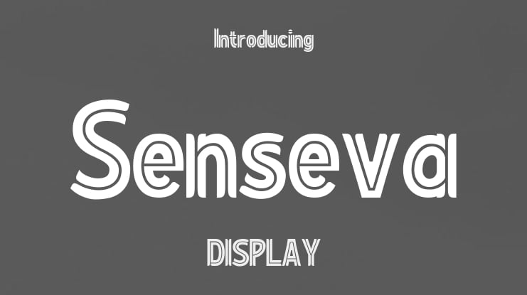 Senseva Font