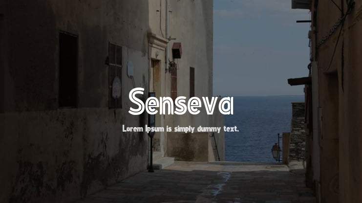 Senseva Font