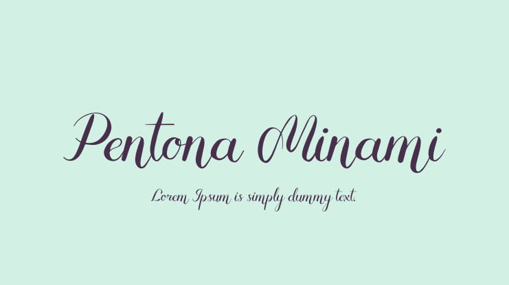 Pentona Minami Font