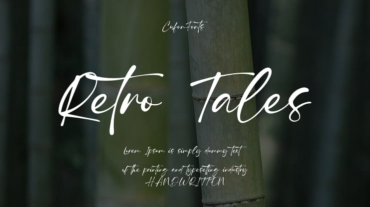 Retro Tales Font