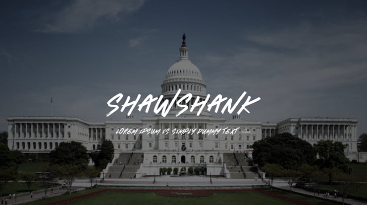 Shawshank Font