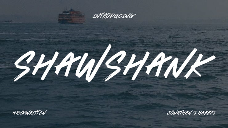 Shawshank Font