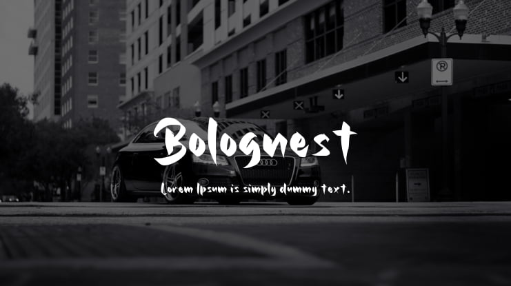 Bolognest Font