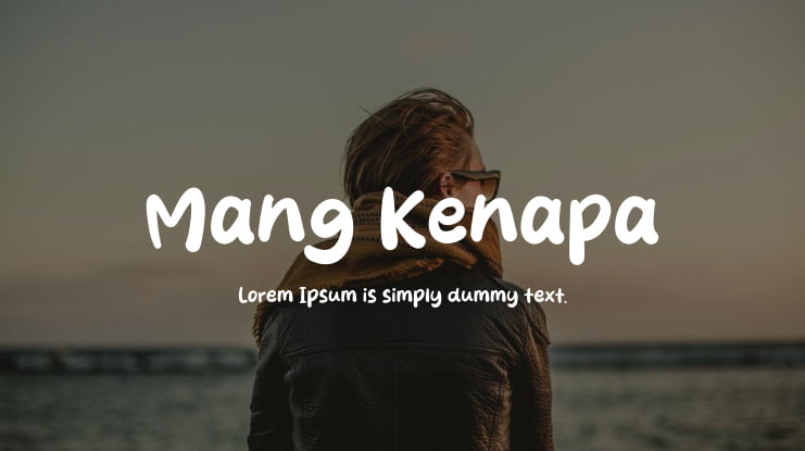 Mang Kenapa Font