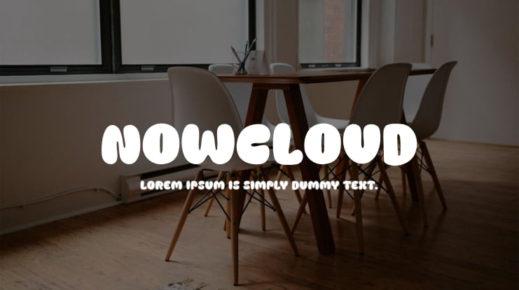 Nowcloud Font