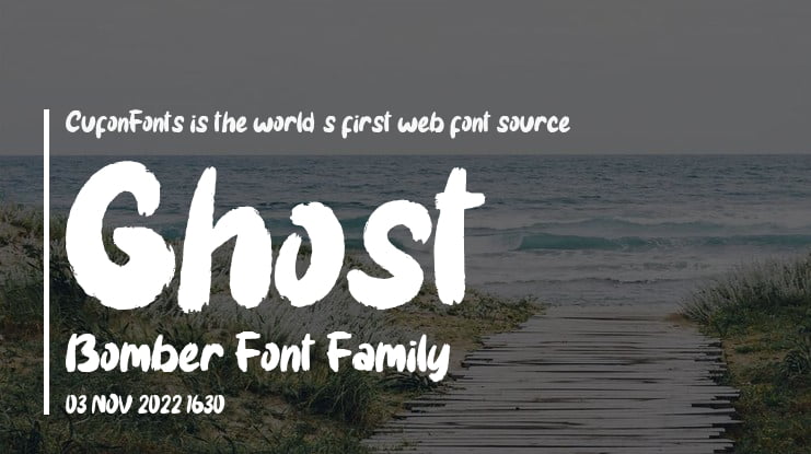 Ghost Bomber Font