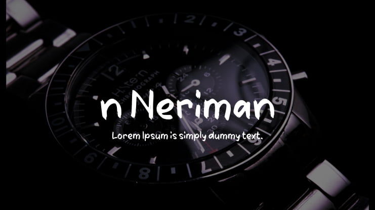 n Neriman Font