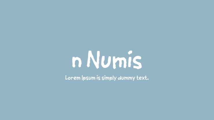 n Numis Font